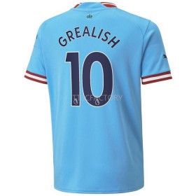Maillot de Foot Manchester City Grealish 10 Domicile 2022/23